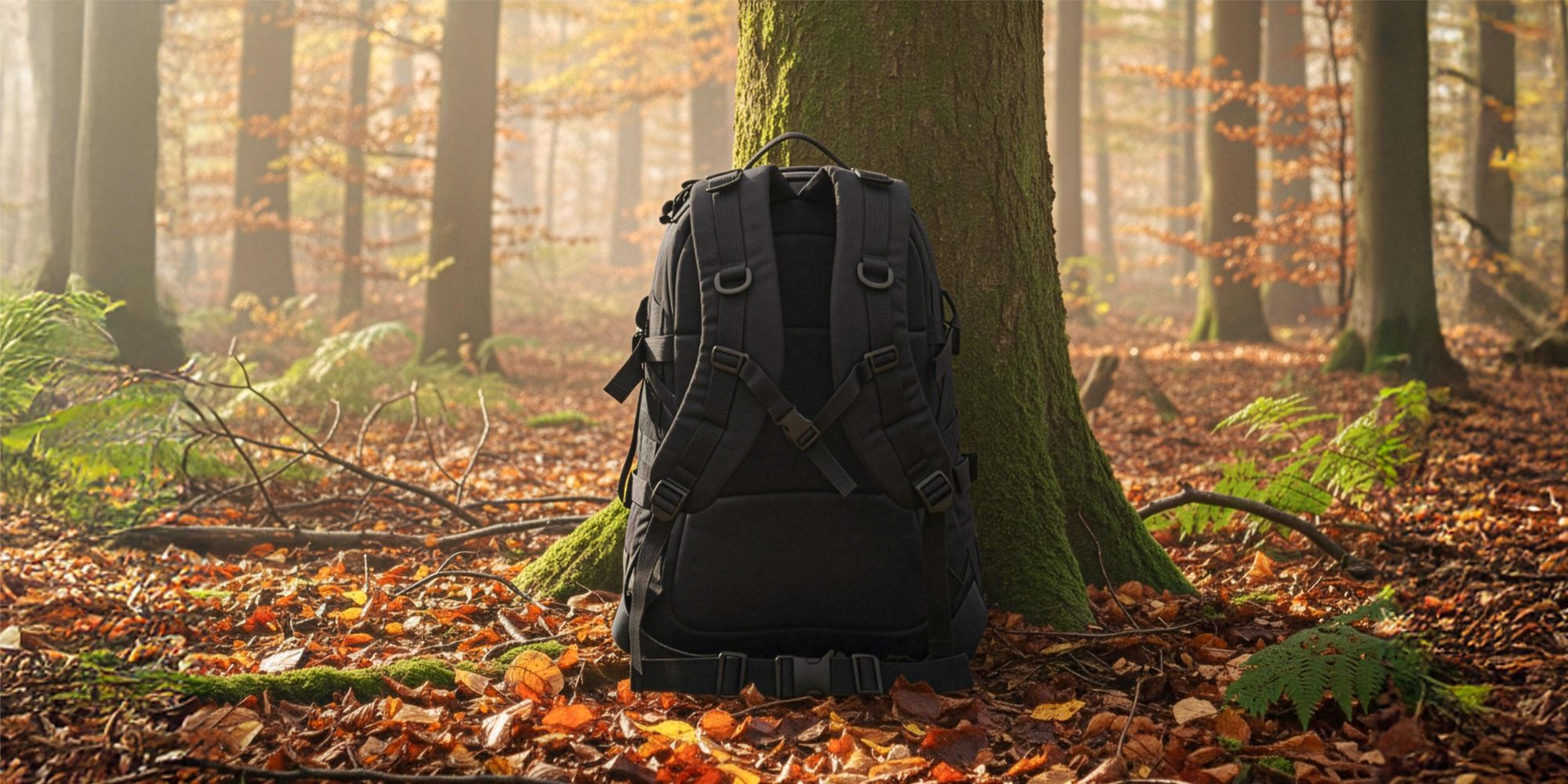 Taktischer Militär Rucksack 20-40L, Outdoor Trekkingrucksack Schwarz, Kompakt & Robust für Wandern, ASG & Sport, EVI SPORT Warpack Black