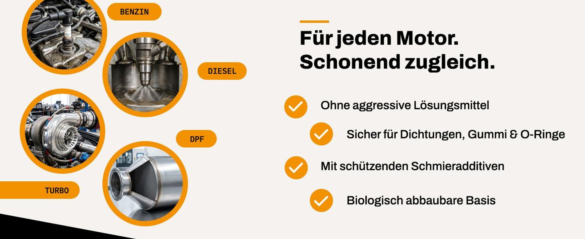 Metal Guard Engine Flush Motorspülung 400 ml mit Schmierfunktion für Benzin Diesel Turbo DPF Motorreiniger ohne aggressive Lösemittel