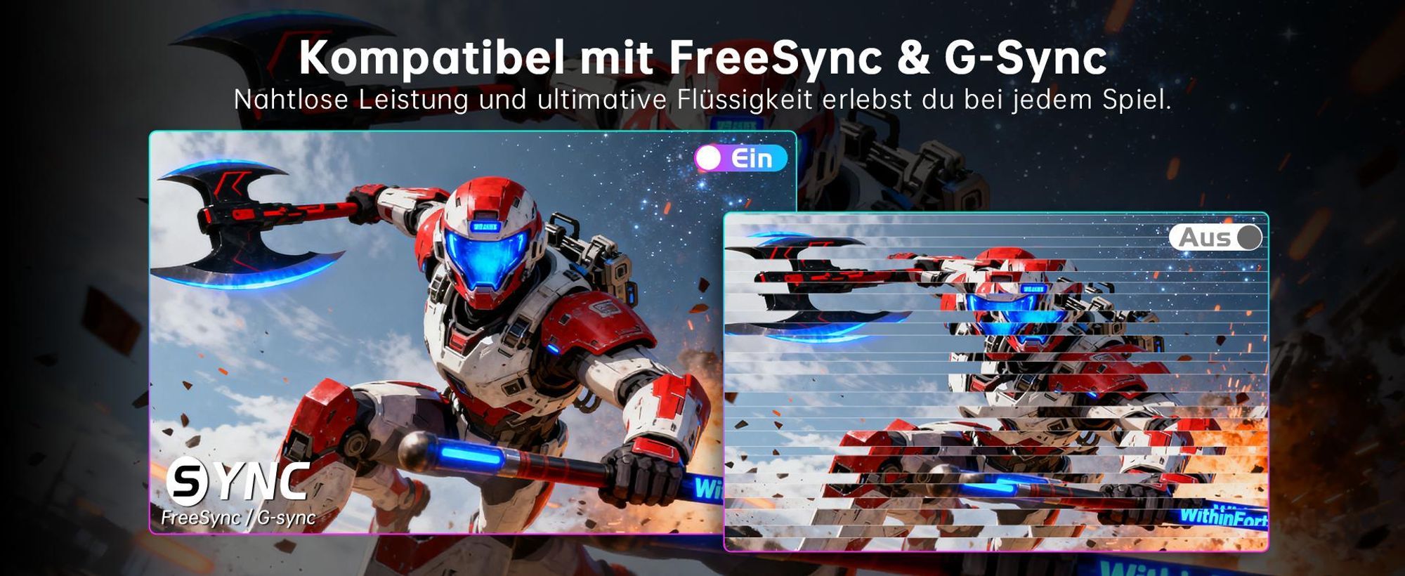 KTC H27T7P-2 27 Zoll Gaming Monitor WQHD 2560×1440 Fast IPS 210Hz 1ms HDR400 FreeSync G-Sync höhenverstellbar