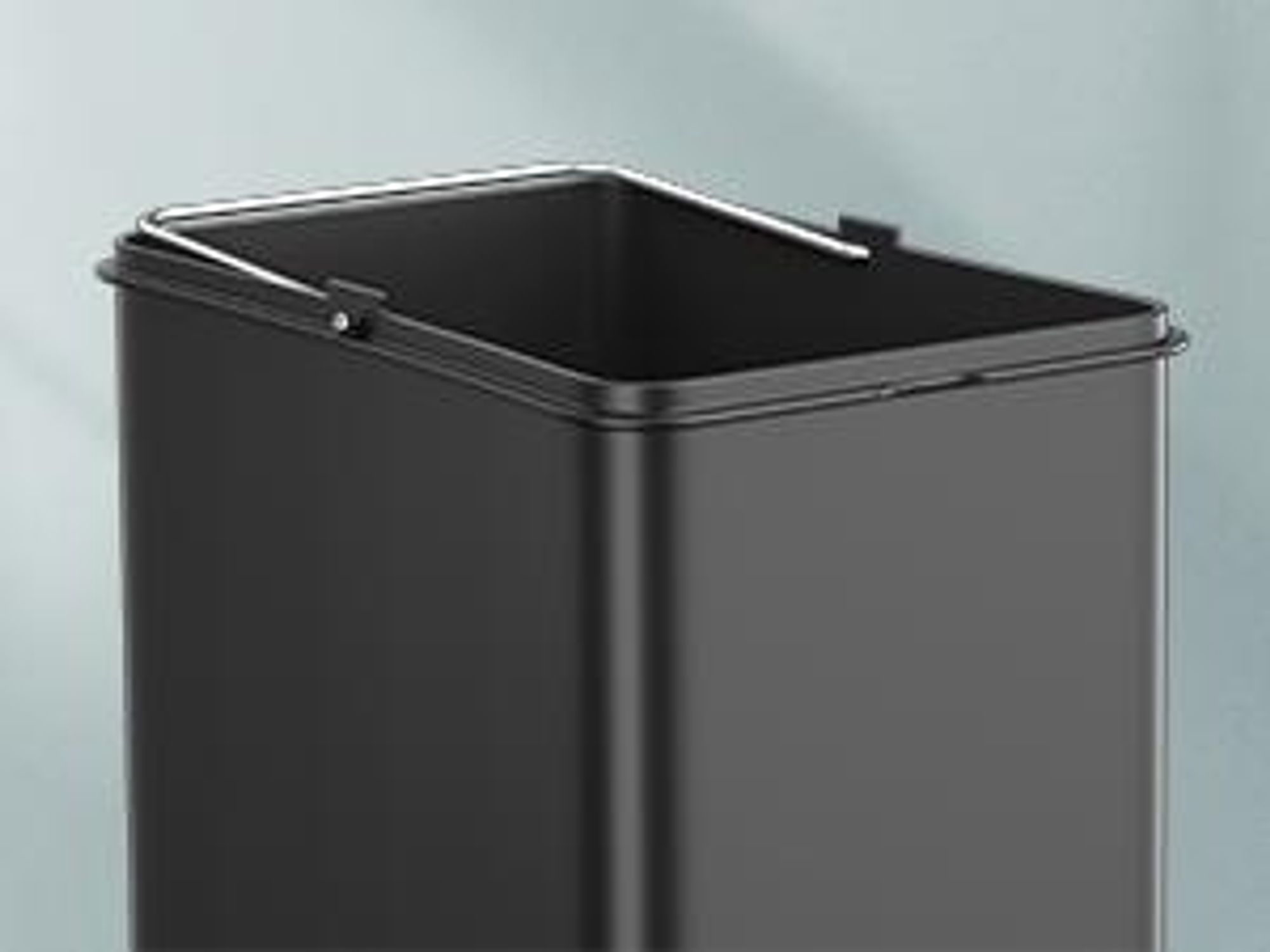 SONGMICS Mülleimer Mülltrennsystem, Abfalleimer, Edelstahl, 45 L