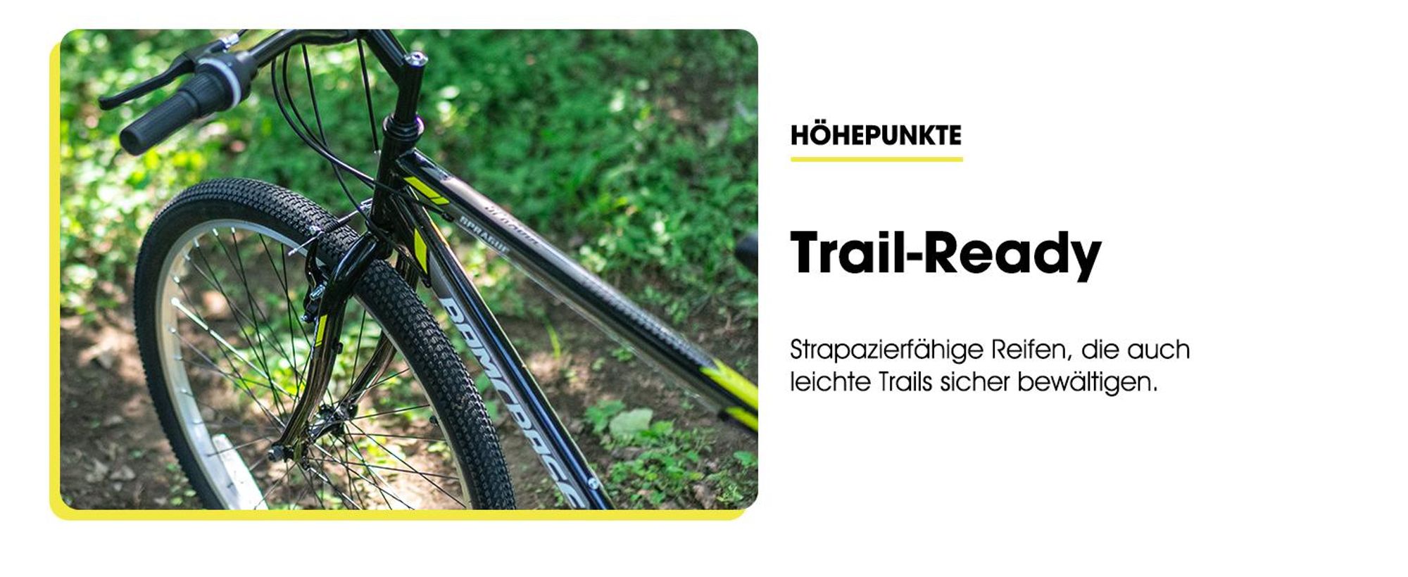 HILAND 26 Zoll Mountainbike für Männer Frauen, 21 Gänge High-Kohlenstoffstahlrahmen, Sport Radfahren MTB Fahrrad für Erwachsene Jugend, Schwarz