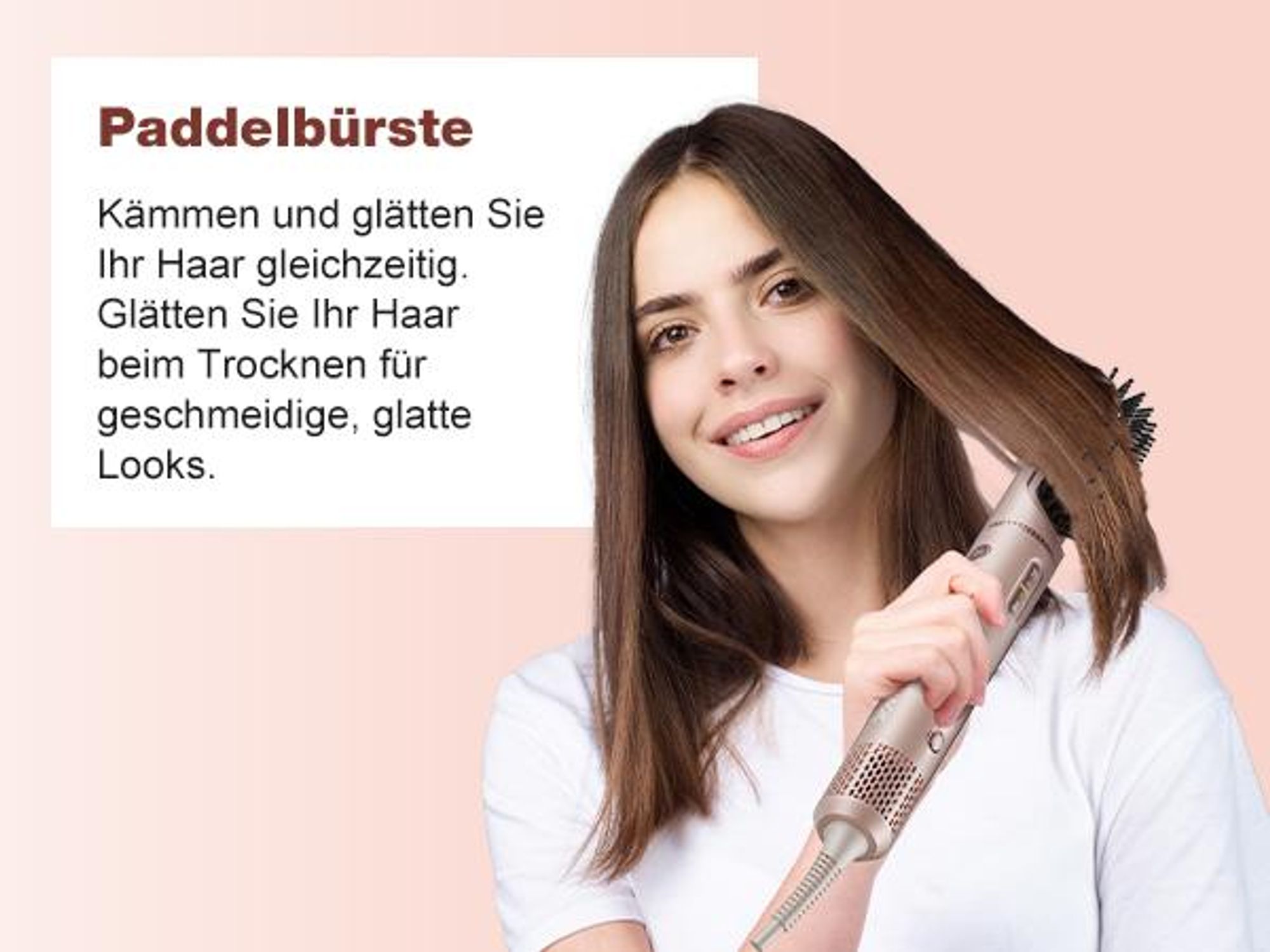 MCURO Warmluftbürste 7-in-1 Multihaarstyler 110000 U/Min,Lockenstab Auto-Wrap Ionen Föhn Airstyler,Hairstyler,Haartrockner,Lockenstab & Glätteisen,mit Reisebox