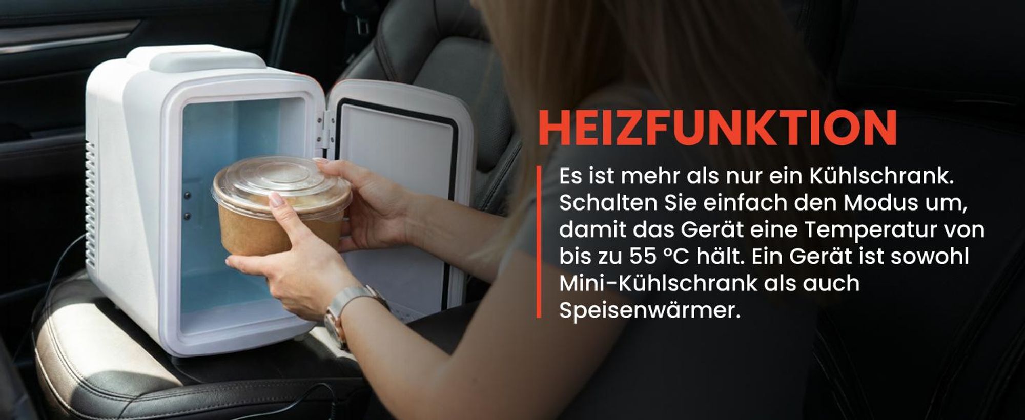 Kühlschrank kühlt heizt 4 Liter für Medikamente Getränke Kosmetik
