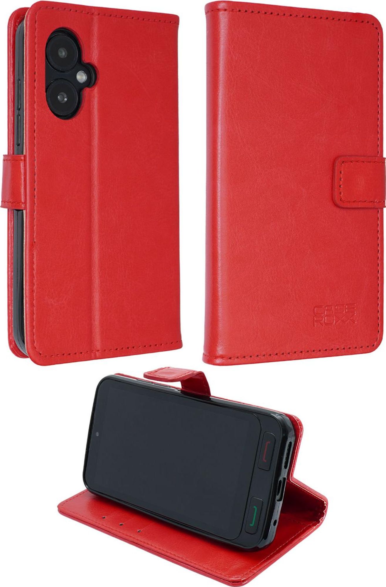 caseroxx Handy Hülle Tasche kompatibel mit SPC Zeus 2 Bookstyle-Case Wallet Case Bild 1
