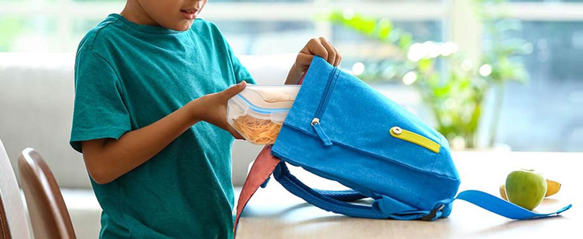 Lot YASHE de 14 boîtes alimentaires, 28 pièces, 10,94 L