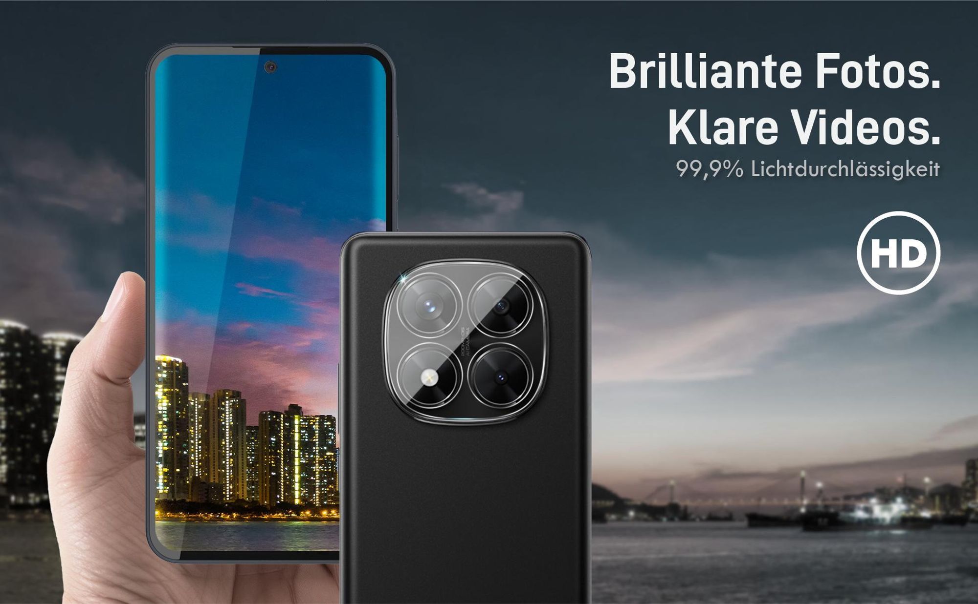 Brilliante Bildqualität mit dem Xiaomi Redmi Note 14 Pro dank 99,9% Lichtdurchlässigkeit