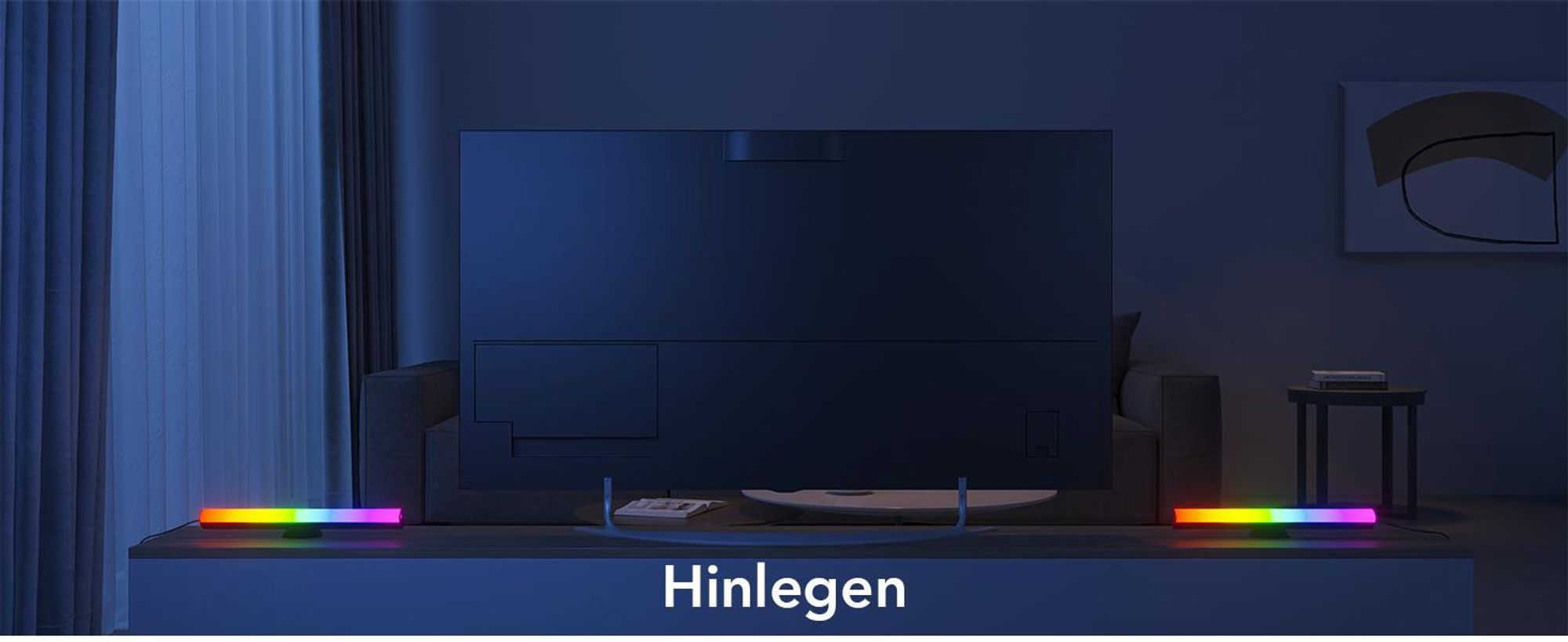 Govee RGBIC LED Lightbar, TV Hintergrundbeleuchtung für 45-70 Zoll
