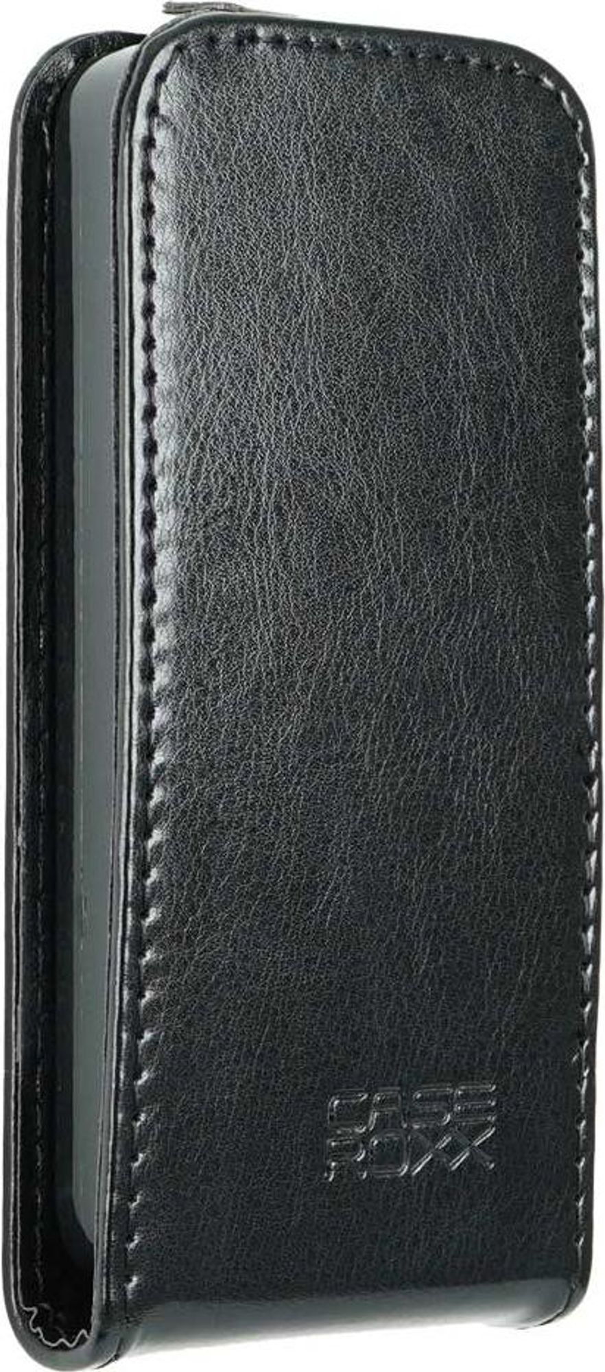 caseroxx Schutz Tasche Hülle Flip Cover kompatibel mit Nokia 225 4G (2024), Smartphone Tasche Flip Cover in schwarz Bild 2