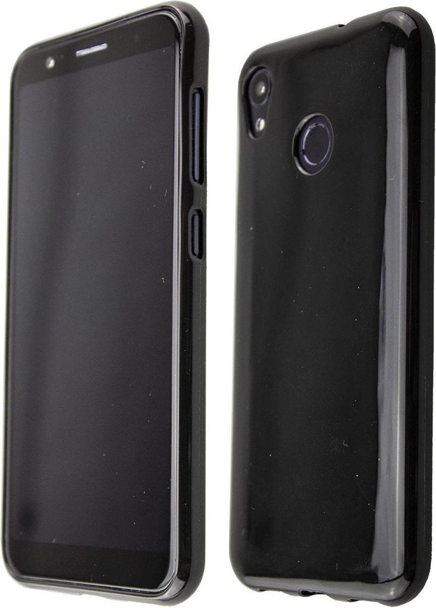 caseroxx Schutz-Hülle TPU-Hülle kompatibel mit Gigaset GS185, Gummi Handy Tasche schwarz Bild 3