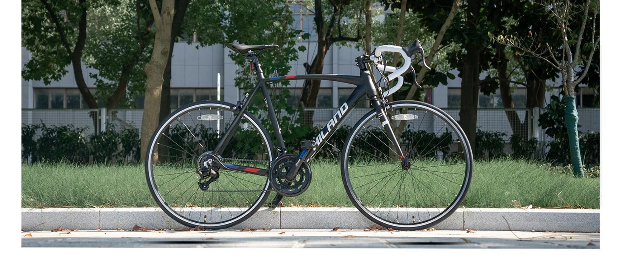HILAND Alliance 1.0 Racefiets 700C, Aluminium frame, remklauwremmen, voor stadsritten en lange afstanden