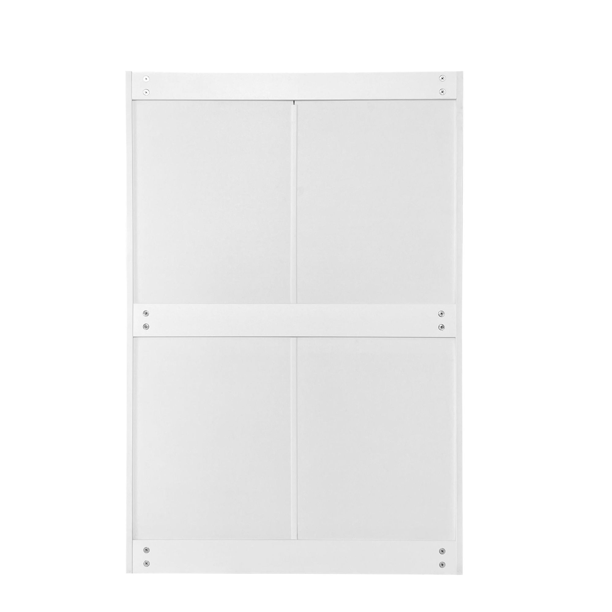 Flieks Schuhschrank Schuhkipper mit 2 Schubladen, Schuhkommode Flurkommode Schuhablage Schmal, Schuhregal mit 3 Klappbaren Schuhregalen, Weiß, 125cm