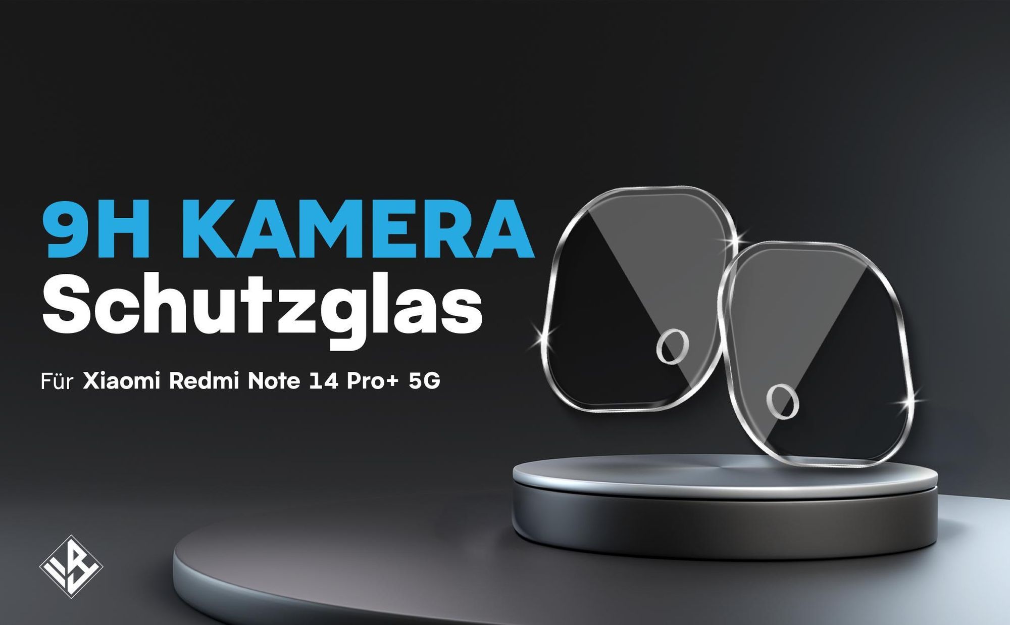 2er Set Kameraschutzglas für Xiaomi Redmi Note 14 Pro+ 5G in 9H Härte