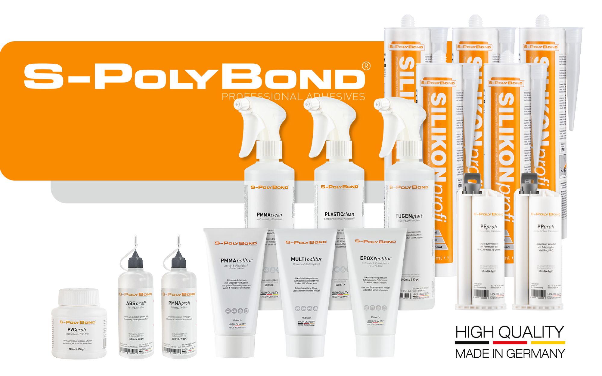 1x Silikon Kartusche, S-Polybond® SILIKONprofi Reinweiß RAL 9010 | Alkoxy- Silikon 310ml Silikon Kartusche Dichtstoff für Innen-und Außen Sanitär, Küchenbereich, Bausilikon, uvm. MEKO frei