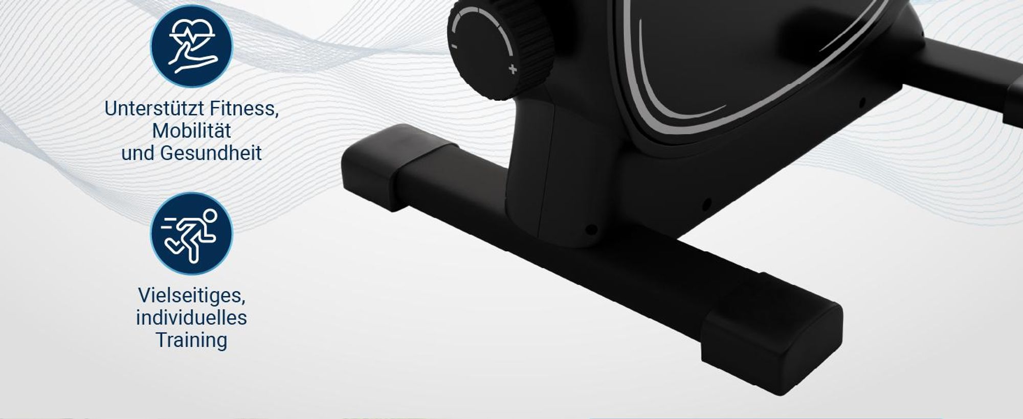 ArtSport Pedaltrainer Sportivo - für Zuhause, Heimtrainer, Fitnessgerät