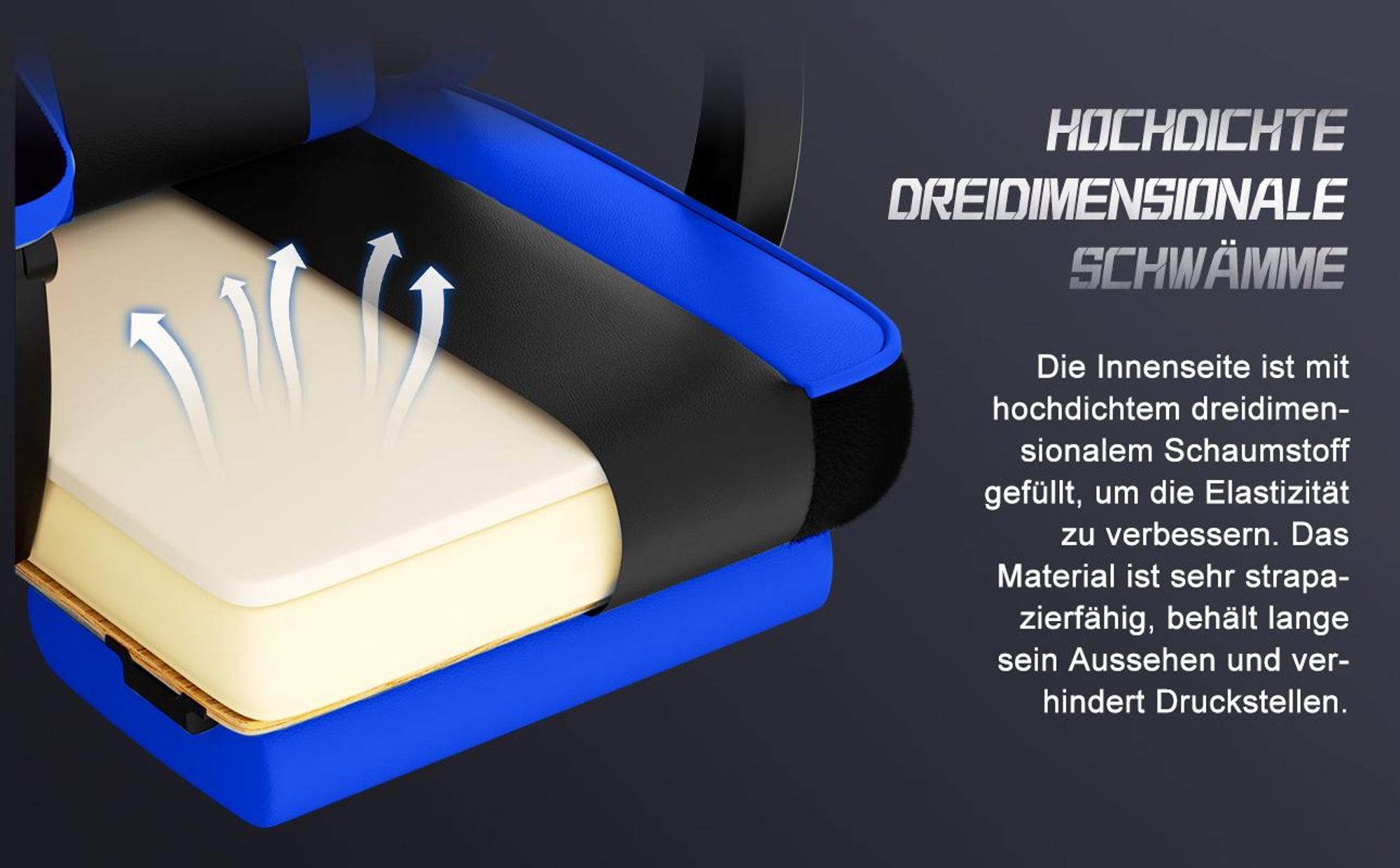 Adormii Gaming Stuhl, Ergonomischer Gaming Sessel, Schreibtischstuhl, Gamingstuhl mit Fußstütze, verstellbare Rückenlehne, Gaming stuhl 150 kg