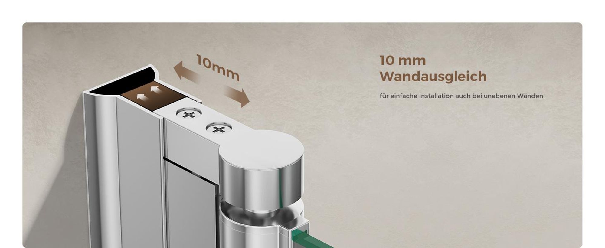 S'AFIELINA Badewannenaufsätze 130 x 140 cm 3 Stück Faltbare Duschabtrennung aus 6mm ESG Clear NANO Beschichtung ESG-Sicherheitsglas