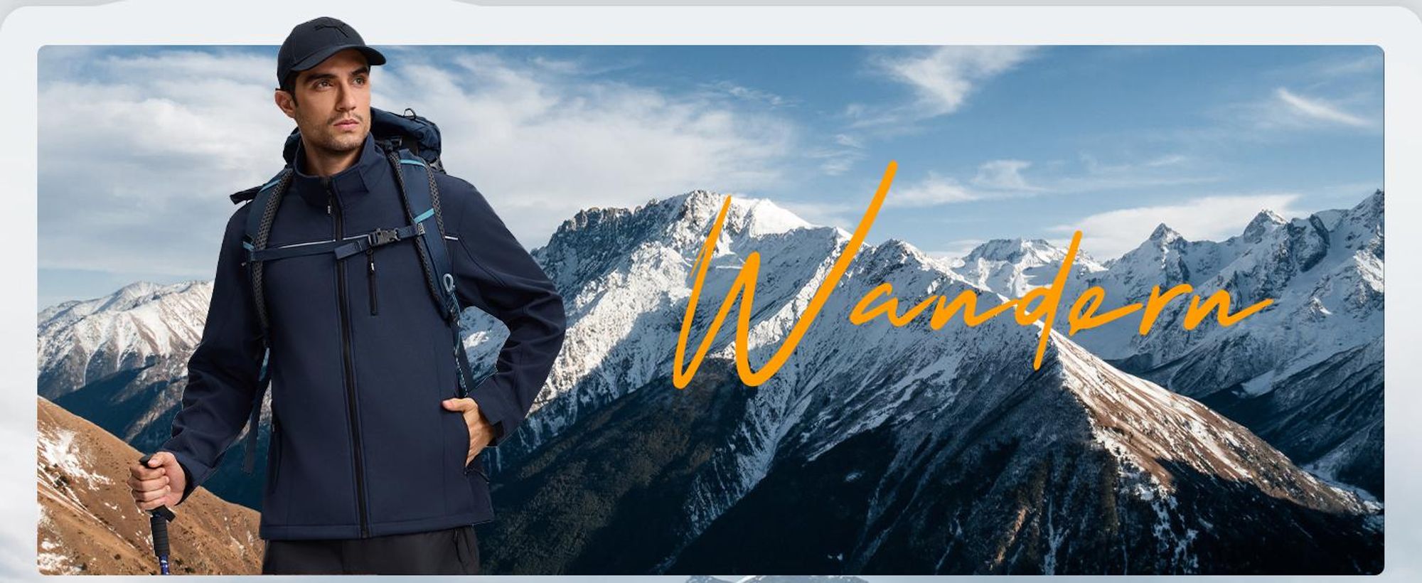 BUBW – Herren Softshell Jacke mit abnehmbarer Kapuze – wasserdicht & winddicht – elastisch & warm – mit Kationengewebe – für Outdoor Aktivitäten