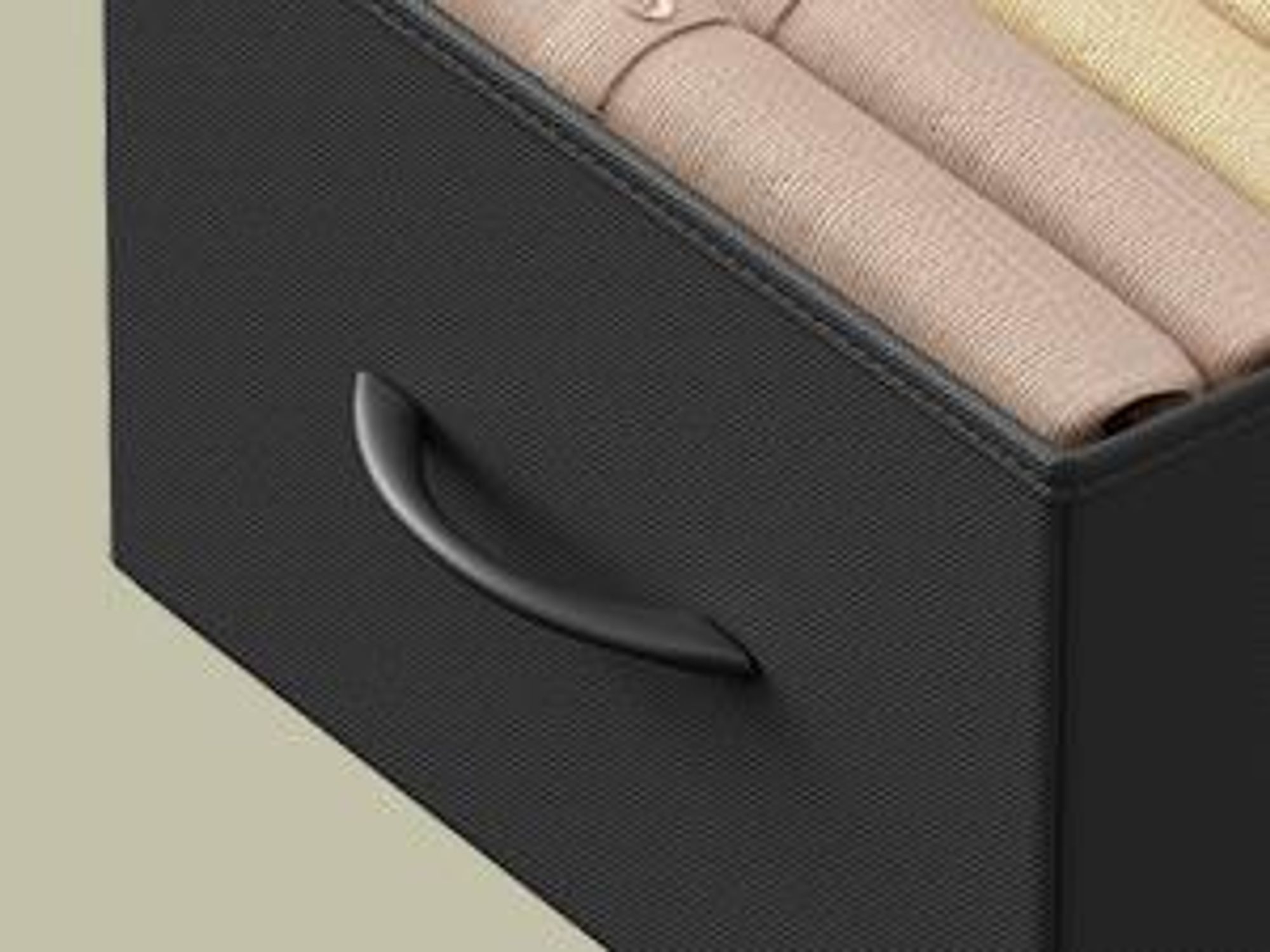 SONGMICS Kommode, Schrank, 5 Stoffschubladen, Aufbewahrungsschrank, Stahl