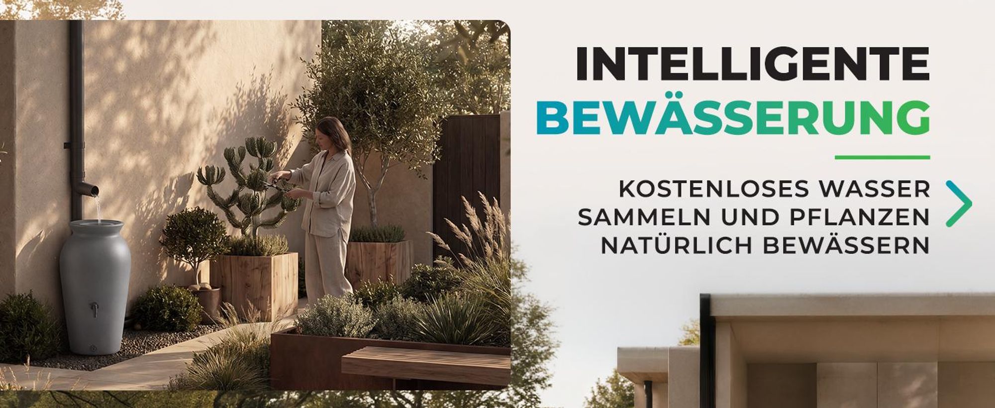YourCasa Regentonne 230 Liter [Decore Design] - Nachhaltige Bewässerung im Garten Anthrazit