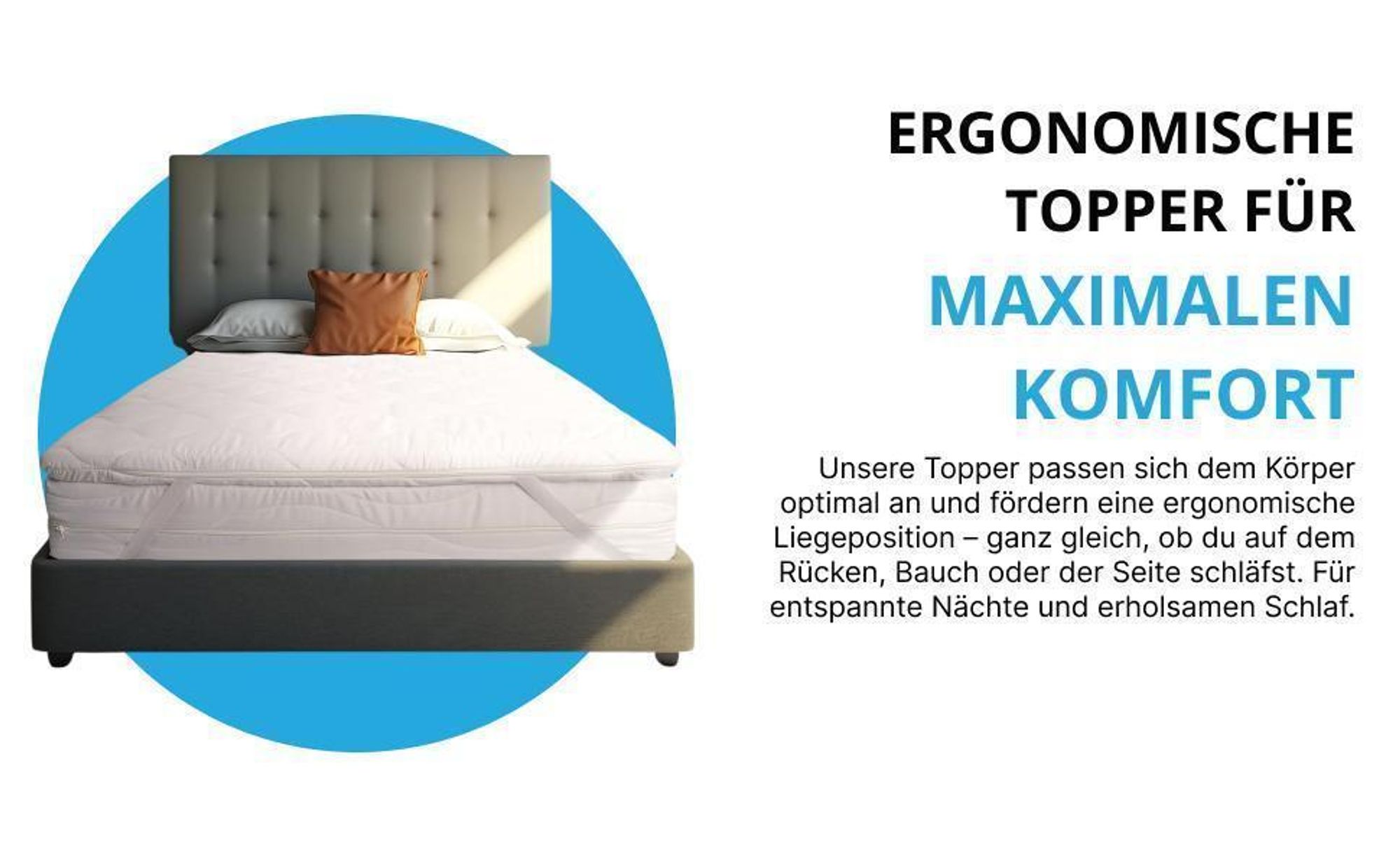 Kaltschaum Matratzentopper Matratzen Topper Matratzenauflage
