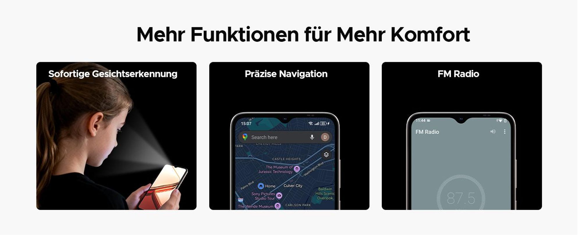 DOOGEE Note56 X Smartphone Handy, Android 16, 6,56" 90Hz, 6150mAh Akku, 24GB RAM+64GB ROM, 4G, 8MP, Gesichtserkennung, OTG, ohne Vertrag