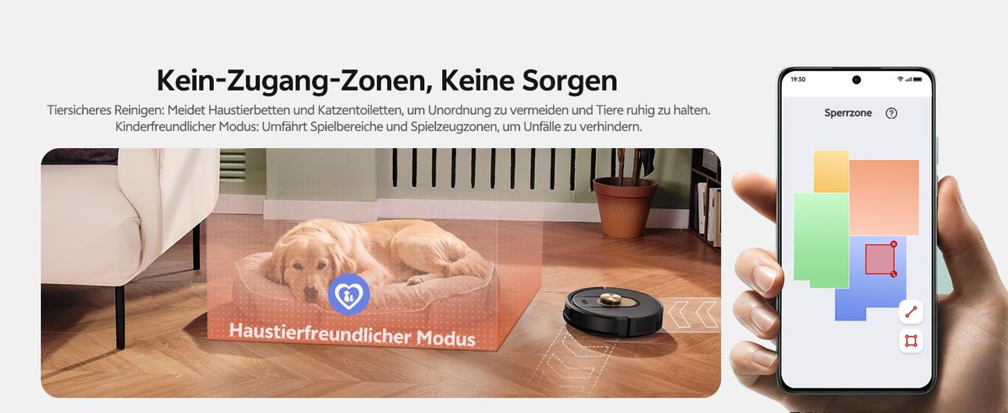 Vactidy W9 Saugroboter mit Wischfunktion, 3-in-1 Saug und Wischroboter mit LiDAR Navigation, 5000Pa 150Min Roboter Staubsauger mit App-Anpasssteuerung