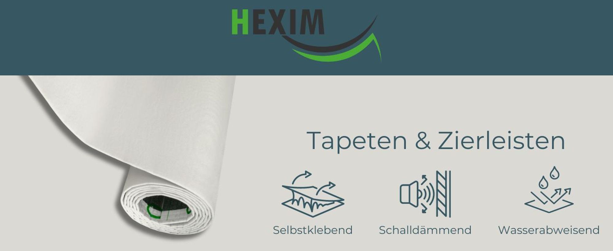 HEXIM selbstklebende Isoliertapete 1,82 m² Wandisolierung 280x65cm schalldämmend 4mm dekorativ 2in1 Tapete Dämmung Isoliereffekt (1 Rolle Altrosa, rosa Zementstruktur)