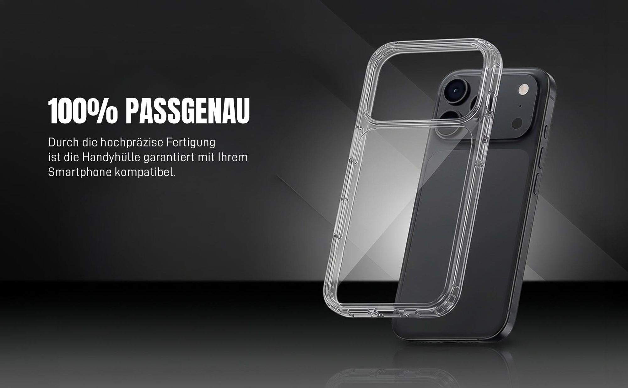 Präzise gefertigter Bumper für Apple iPhone 18 Pro