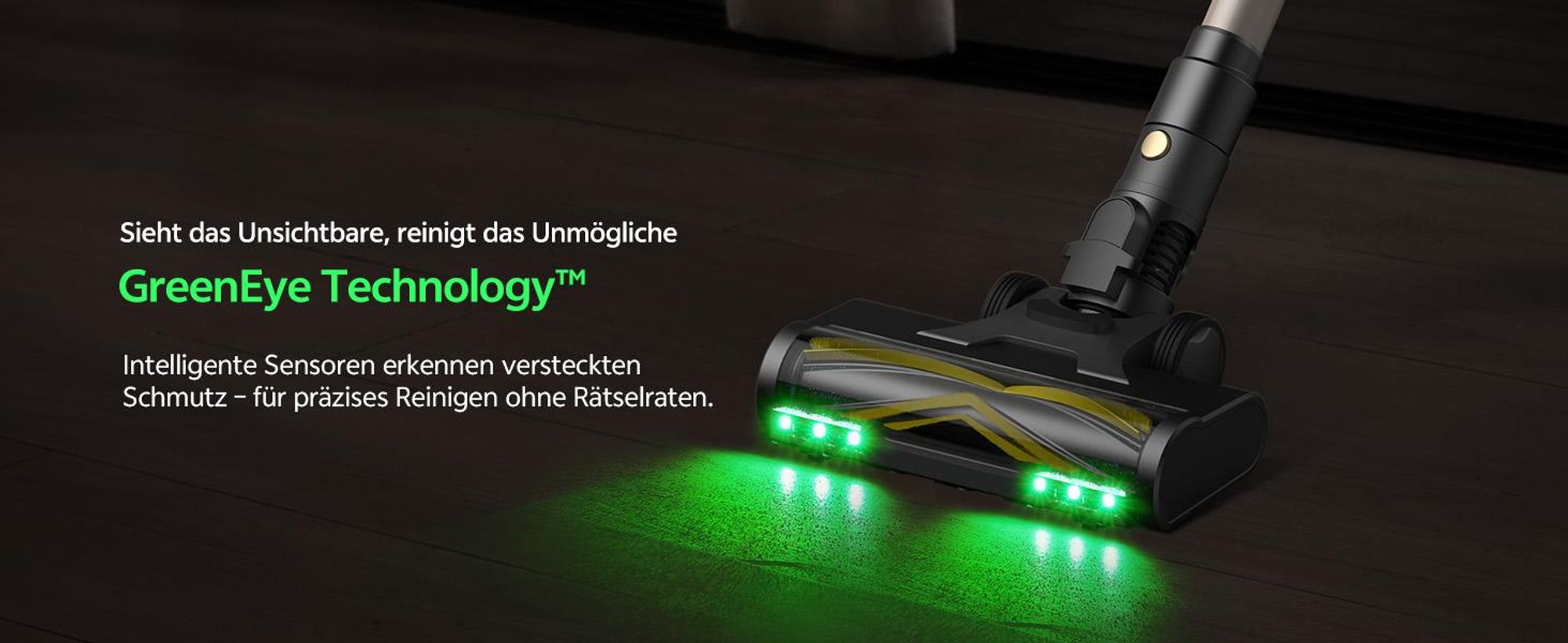 Ultenic UL15P Akku Staubsauger,kabelloskabellos,70000PA/65min,6-Filtersystem,8×2200 mAh abnehmbarer Akku,180°-Reinigung/Selbststehend