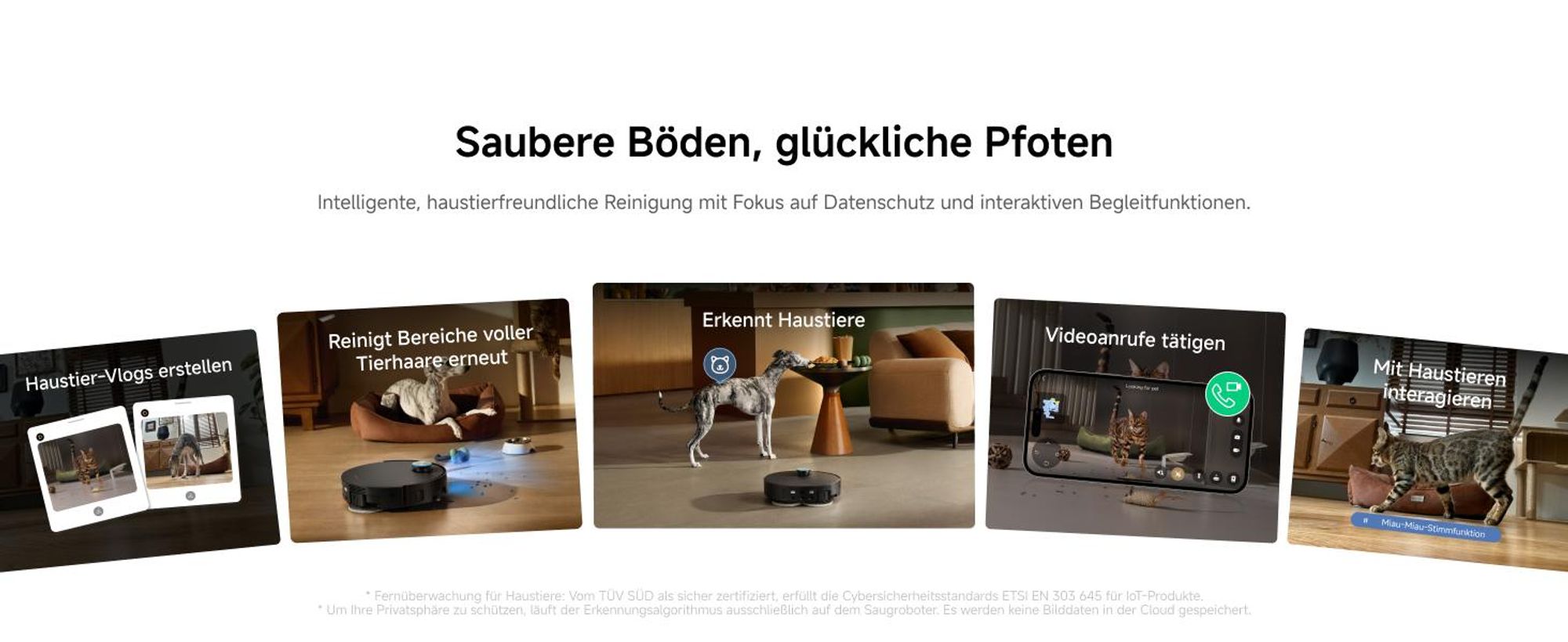 Dreame X60 Pro Ultra Complete Staubsauger Roboter mit Wischfunktion,42kPa Saugkraft,Doppelter UltraExtend-Arm,Zwei KI-Kameras,Selbstreinigung,Grau