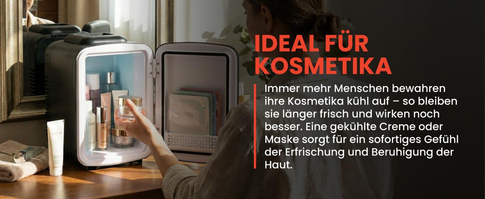 Kühlschrank Kühlbox kühlt heizt 4L für Medikamente Getränke Kosmetik