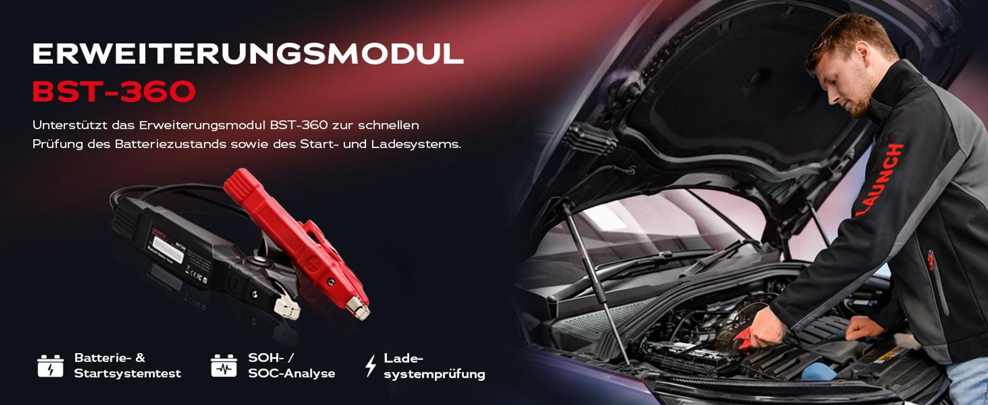 LAUNCH Europe CRP 129 EVO+ V3 OBD2 Diagnosegerät Auto, 4-Systeme Motor/ABS/SRS/Getriebe, 13 Servicefunktionen, Android, WLAN 2.4&5 GHz, CAN FD & DoIP