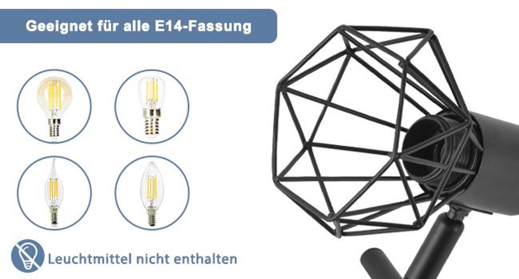Dieser Strahler ist bis zu einem maximalen Winkel von 90° nach oben und unten verstellbar.