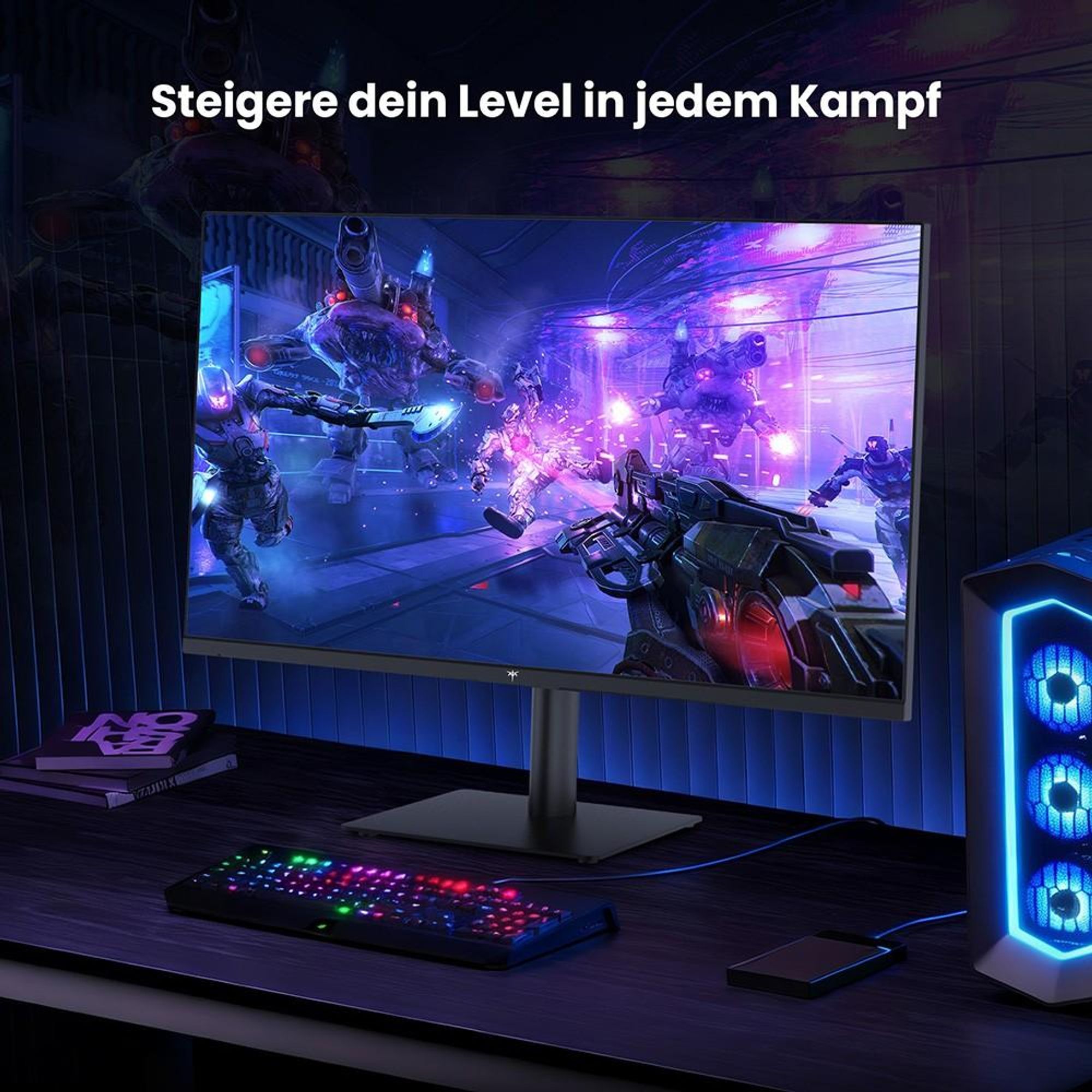 KTC H27T27 27 Zoll Gaming Monitor QHD 100Hz IPS HDR10 1ms