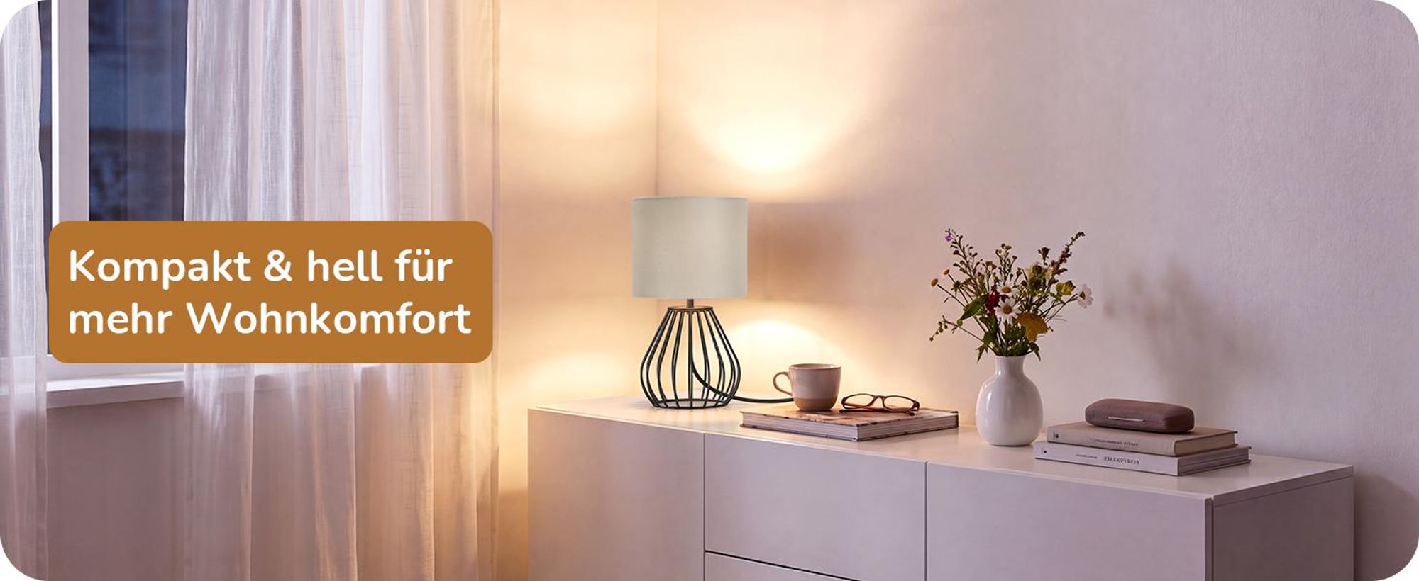 EDISHINE Nachttischlampe, Champagner-Samt-Lampenschirm, inklusive 4W LED E14-Fassung, 2700K Warmweiß, schwarzer Metallsockel im Tropfen-Design