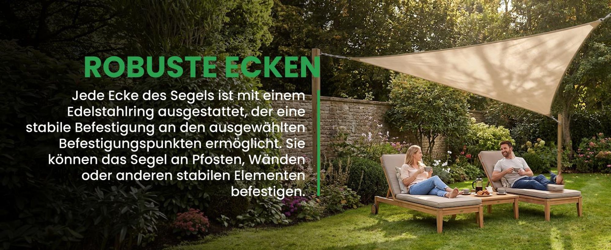 Dreieckig Sonnensegel Wasserdicht 3x3x3 Meter Beige mit Montagesatz