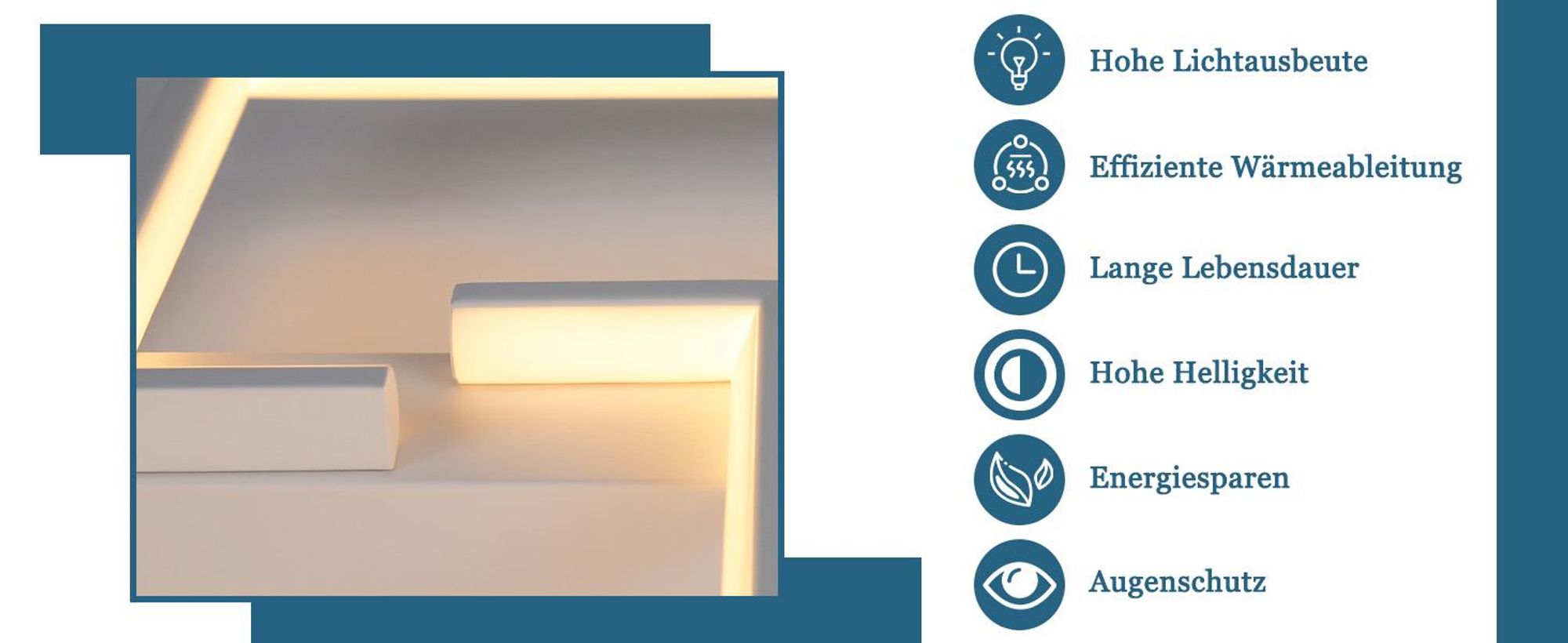 ZMH Plafonnier LED Lampe de plafond Petite lampe blanche pour couloir 19 W Lampe de cuisine en métal Blanc chaud 3000 K Lampe de chambre à coucher pour couloir, chambre à coucher, cuisine