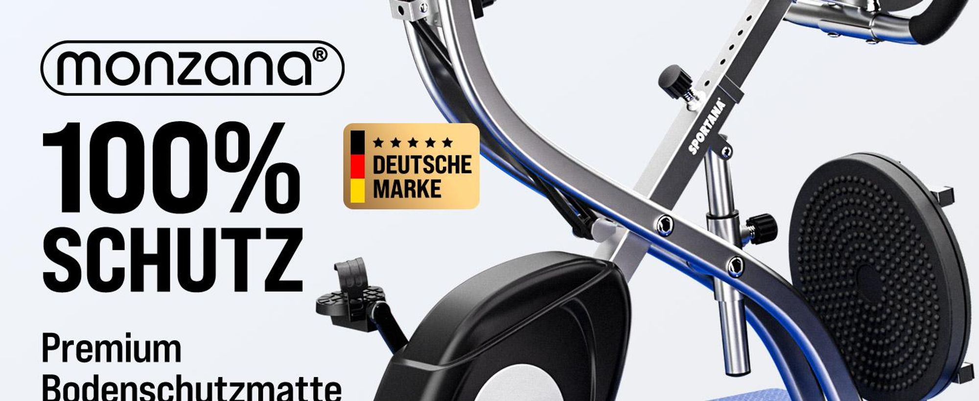 MONZANA Bodenschutzmatte für Fitness 8x