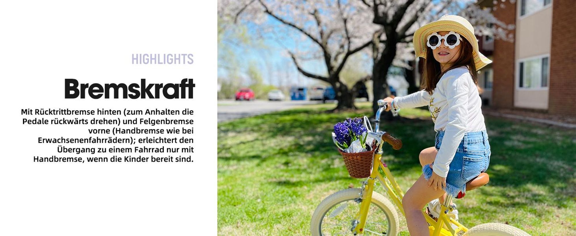 JOYSTAR 12/14/16/18/20 Mädchenfahrrad für 2-13 Jahre alte Kinder, 12" 14" 16" Kinderfahrrad mit Stützrädern & Korb, 20 Zoll mit Ständer, Rosa