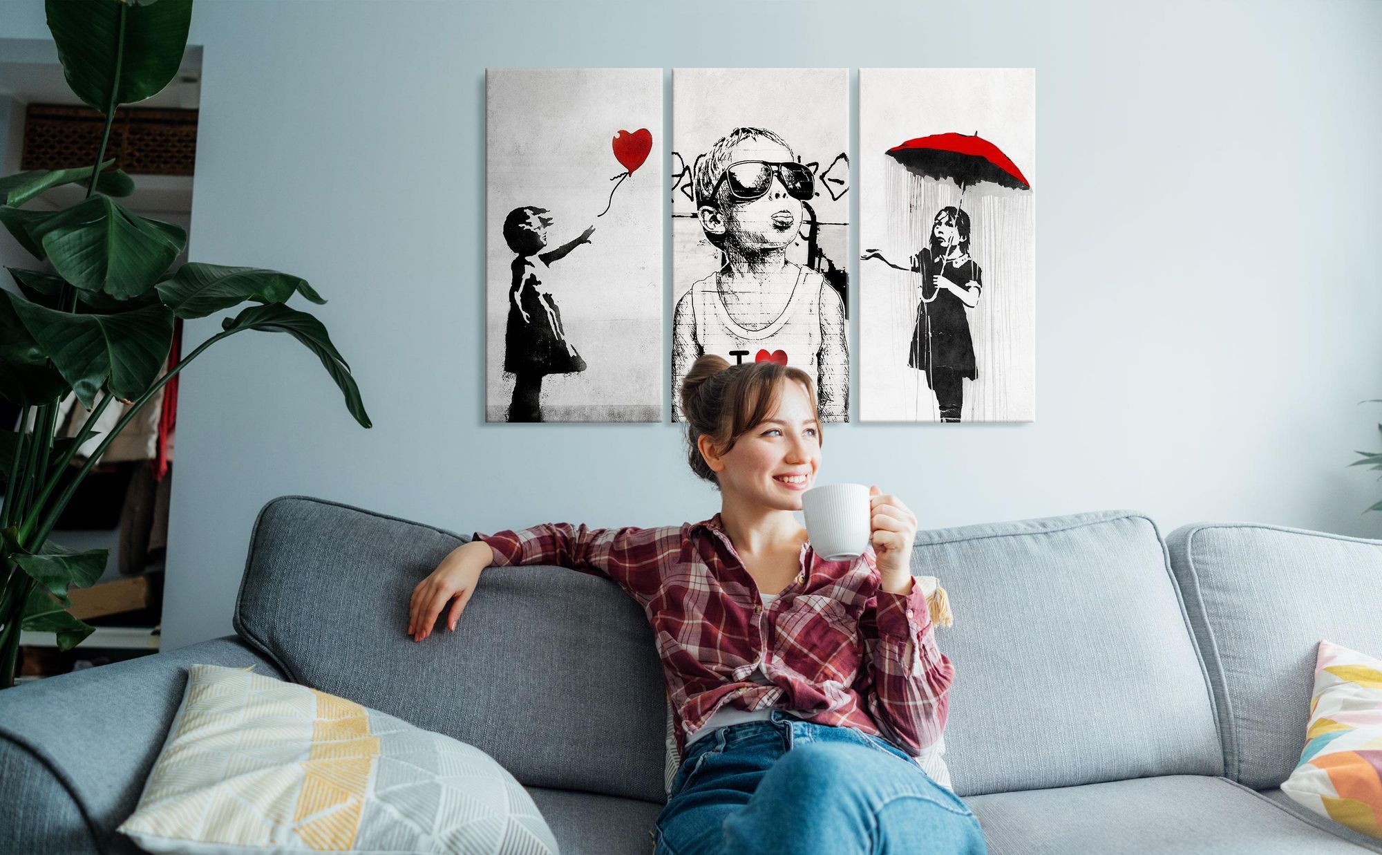 LUMASOUL Quadri su tela con motivi naturali, Quadri da Parete per Soggiorno e Camera da Letto, Quadri 200x100 cm Eclettico