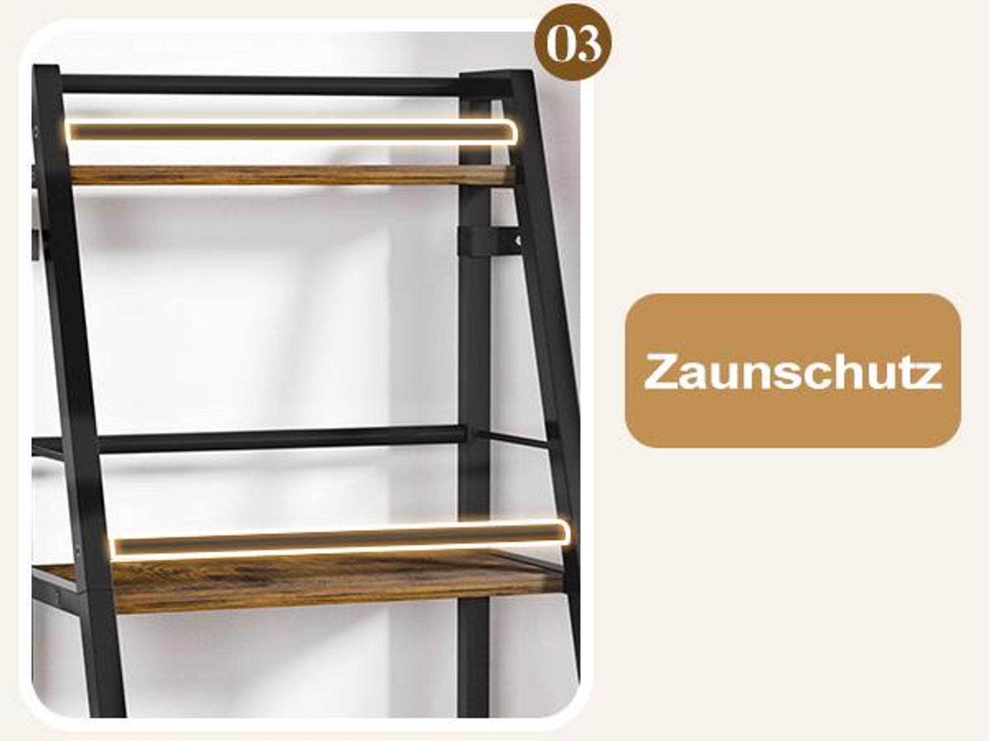 Yorbay Weinregal Stehend, Weinständer aus Holz &Metal 40x30x80cm Gewürzregal für Küche, Wohnzimmer, Kaffee - Bar