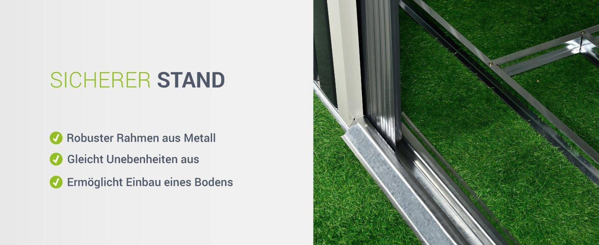 Juskys Metall Gerätehaus M mit Pultdach, Schiebetür & Fundament - 4m³ - Anthrazit