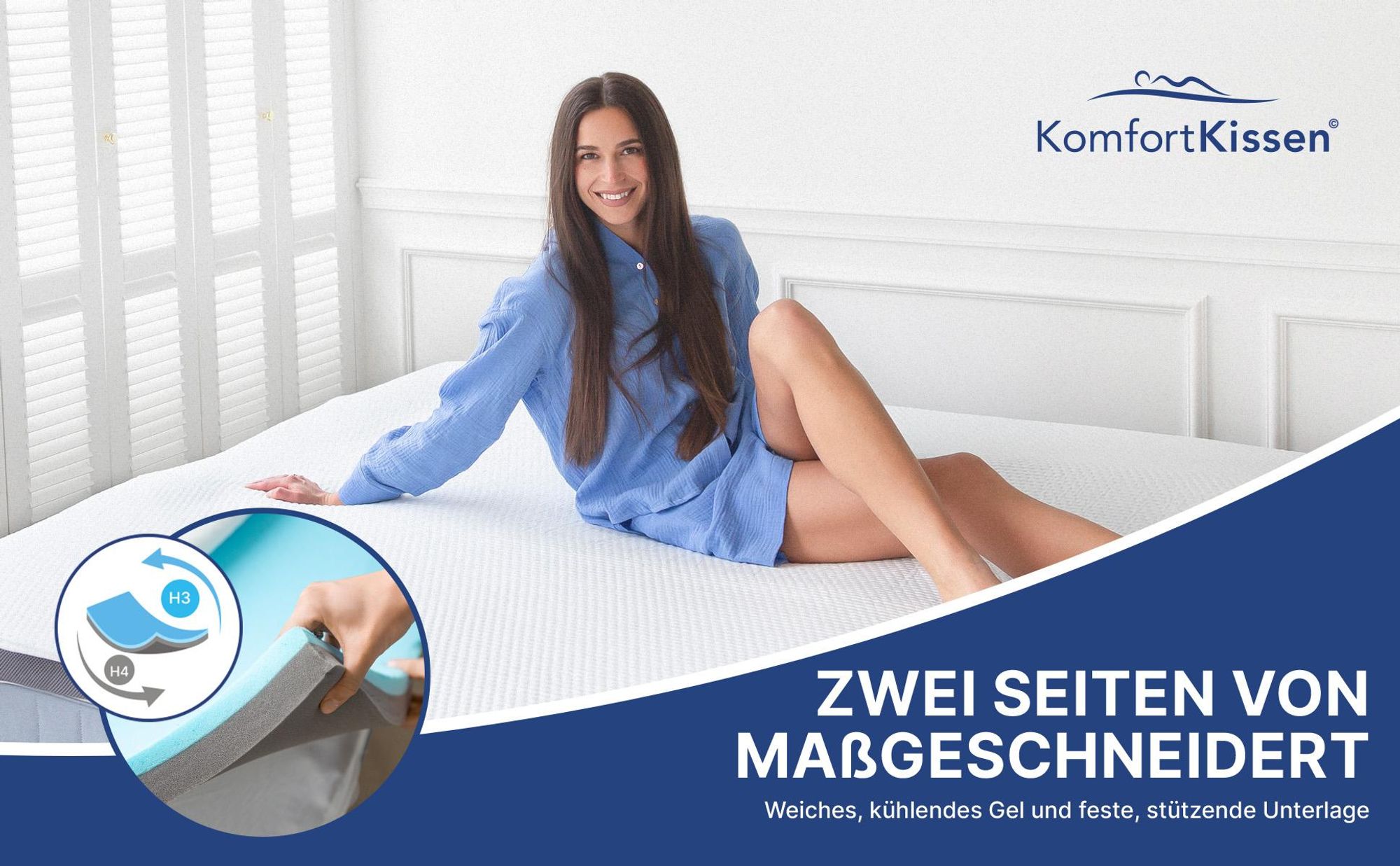 Matratzentopper, Gelschaum Topper