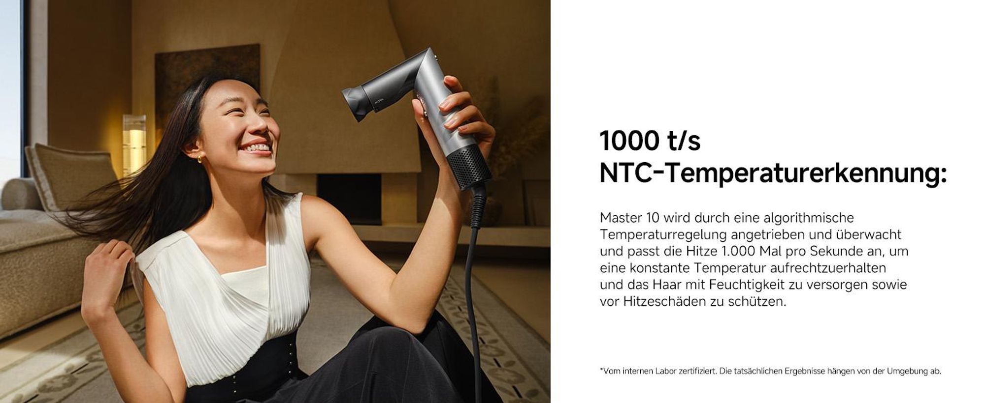 MOVA Master 10 3-in-1 Styler & Haartrockner, 110.000 U/Min Motor, Coanda-Effekt, 7 Aufsätze, Auto-Curling, Haarpflege-Kamm
