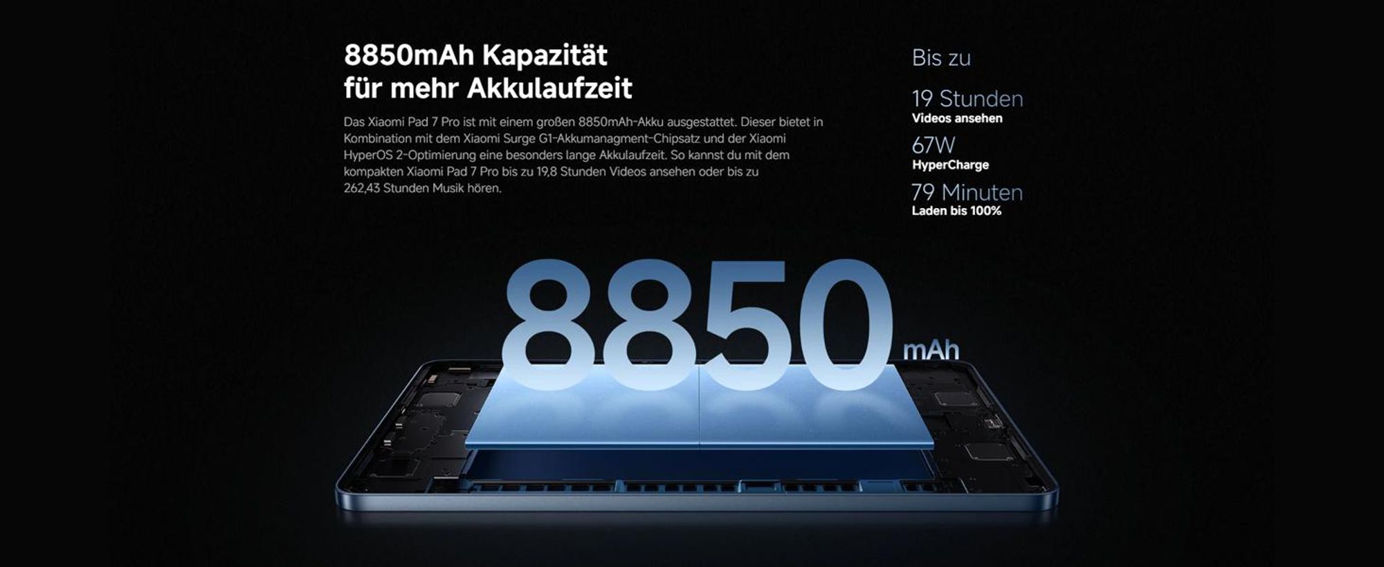 Xiaomi Pad 7 Pro, Tablet-PC, (256 GB)