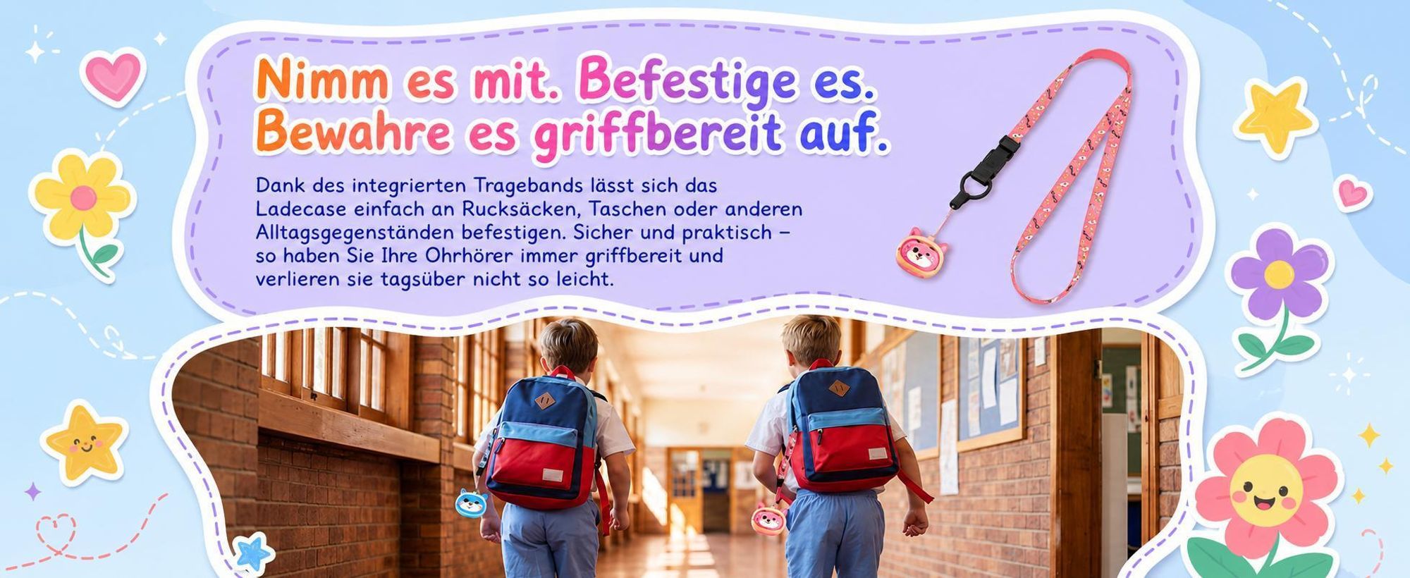 Blackview AirBuds K1 over ear Kinder Kopfhörer, Bluetooth 5.0/6.0, 22 Std. Laufzeit, Gehörschutz, Touch Steuerung, IPX4, fur Schule/Tablet/Handy/PC