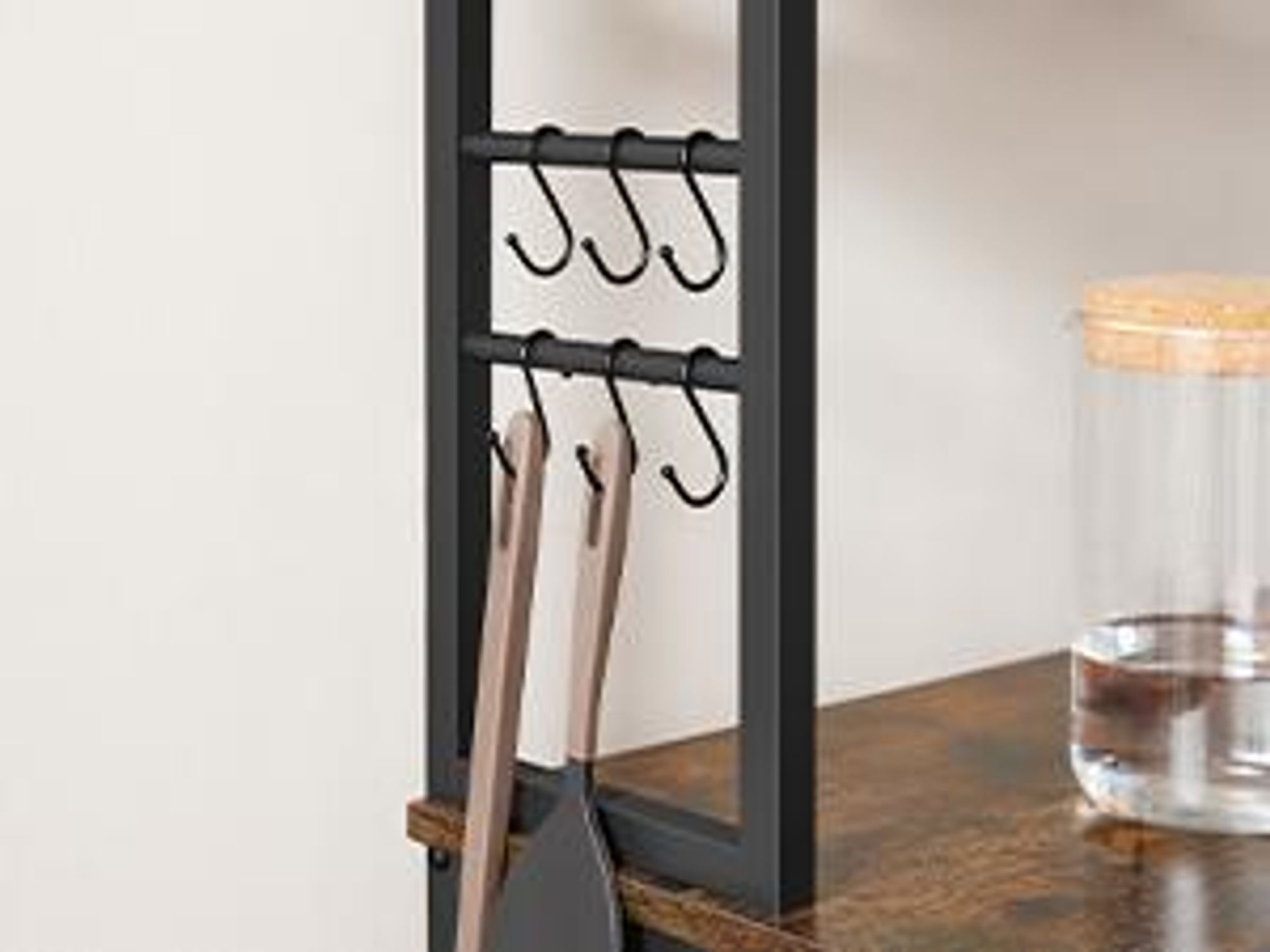VASAGLE Küchenregal, Standregal,40 x 100 x 167 cm