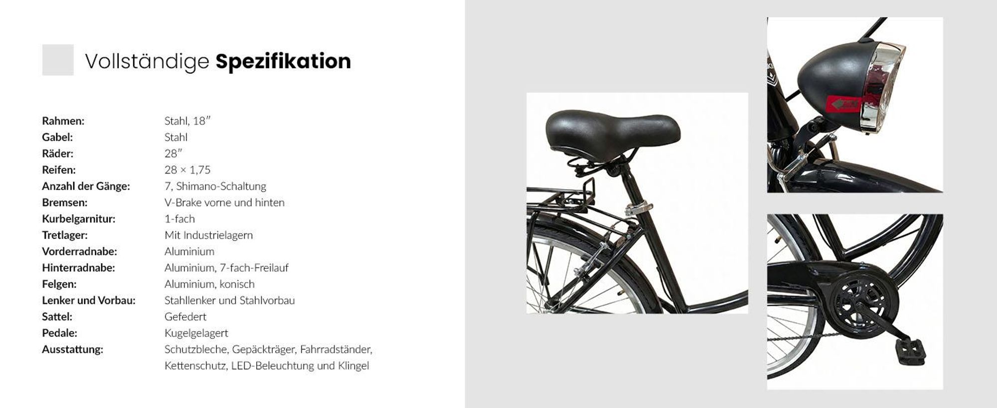 Stadtfahrrad