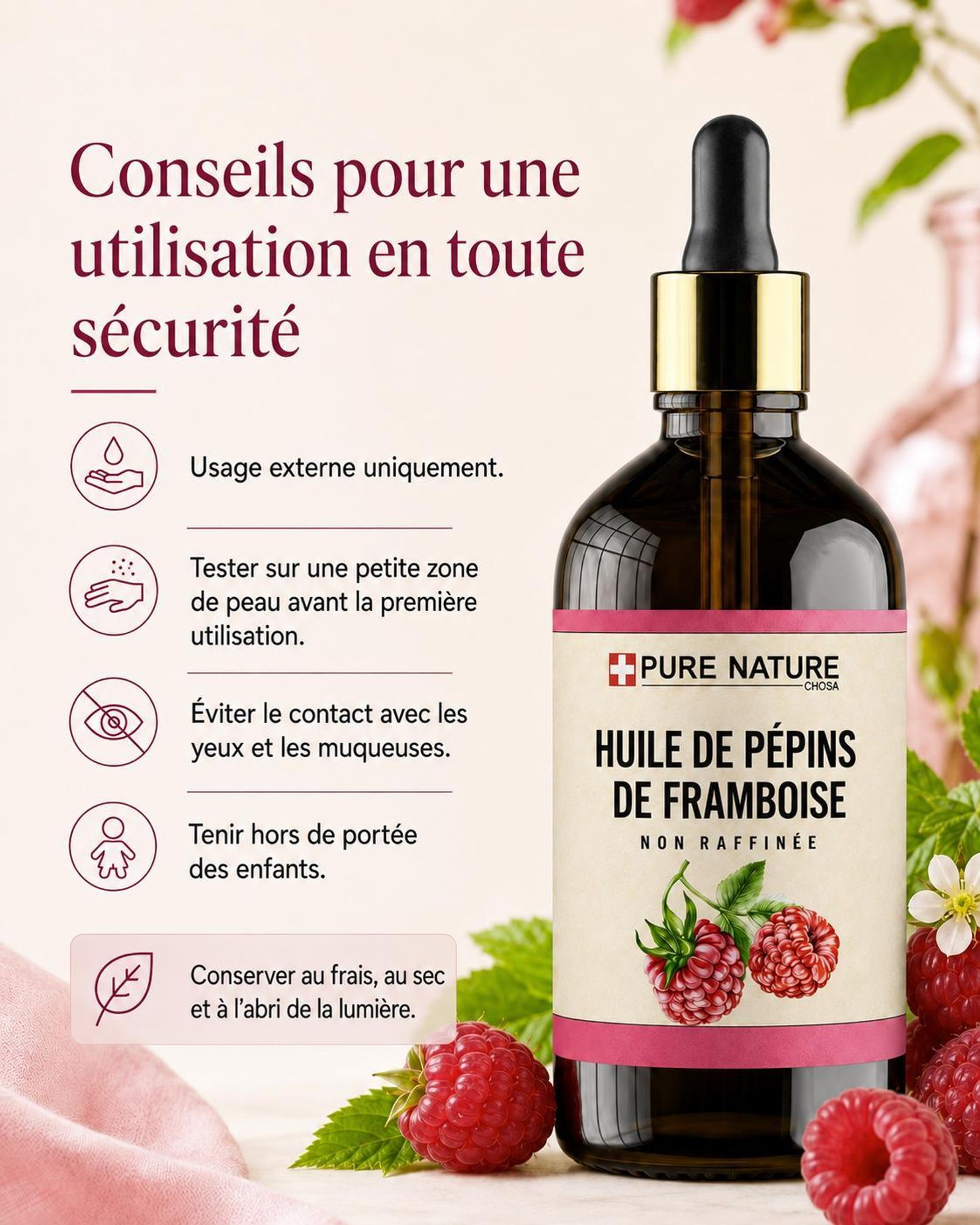 à usage externe uniquement