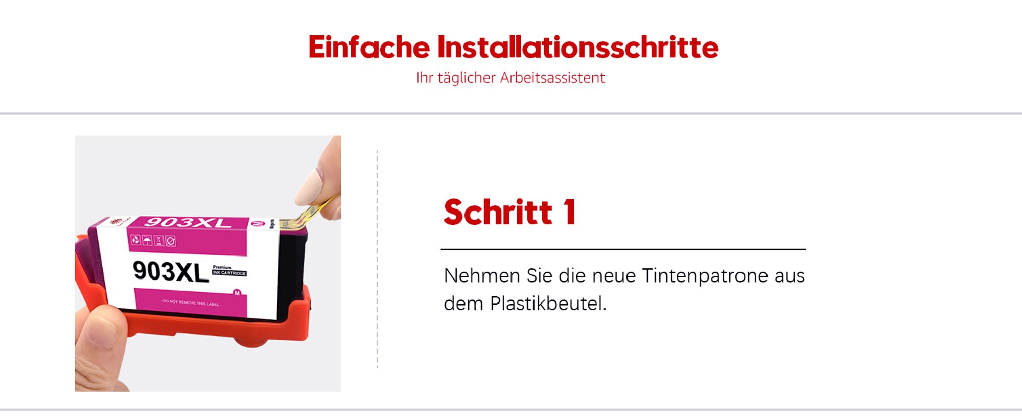 ️Neuester Chip 903XL patronen für HP 903 kompatible für HP Officejet 6950 6962 - Pro 6960 6970 All-in-One Serie Drucker